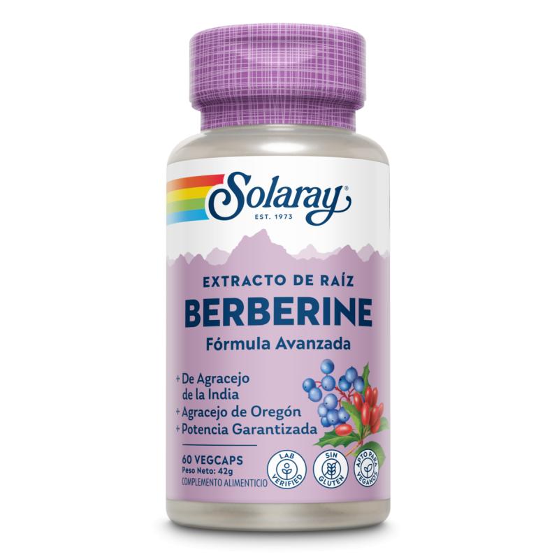 Berberine Solaray, 60 gélules végétales