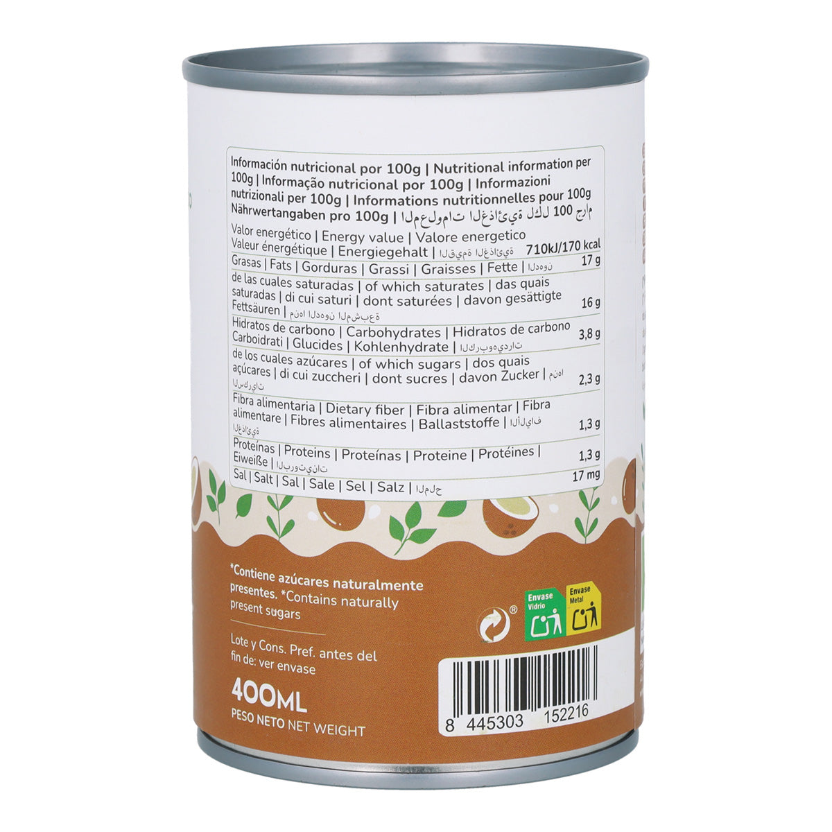 Krem kokosowy ECO Planeta Huerto 400 ml
