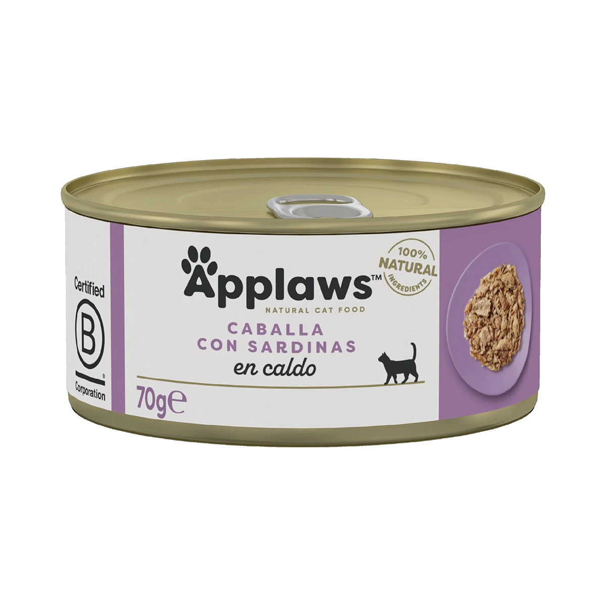 Applaws Cat natural wet cat food, mackerel and sardine, 70 g