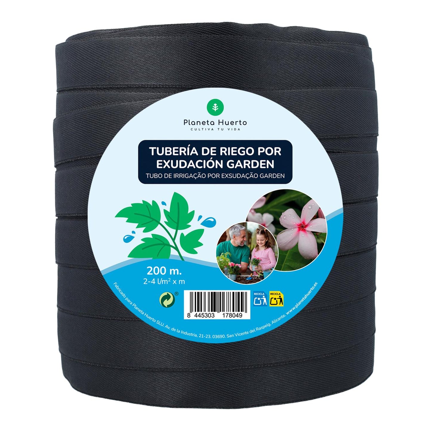 Rouleau d'exsudation Planeta Huerto 200 m