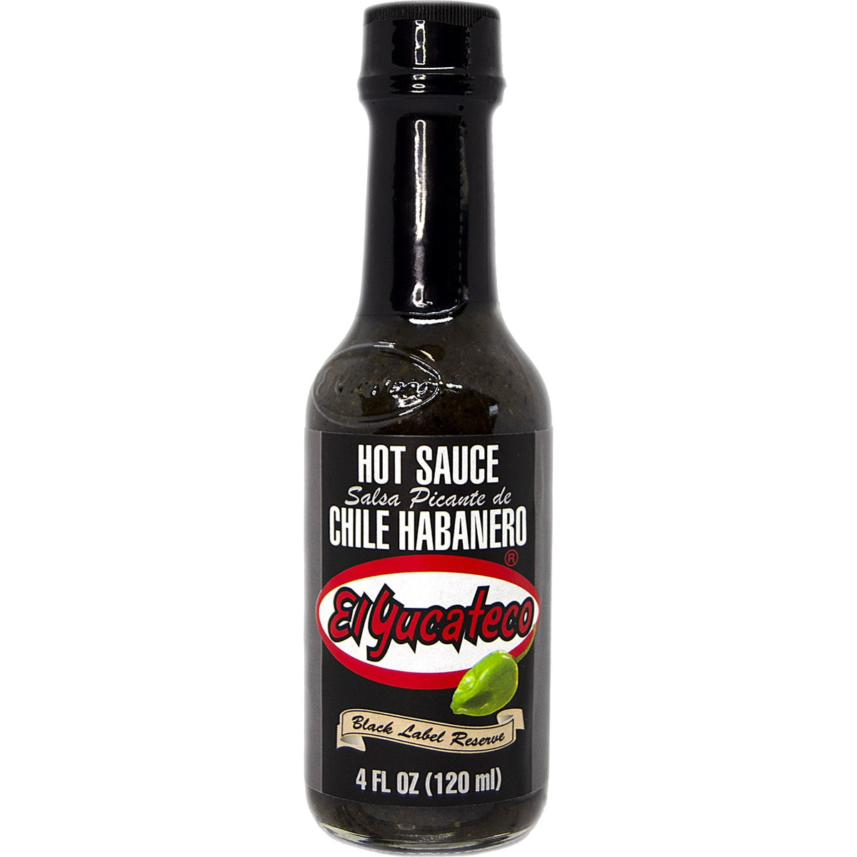 Sauce habanera « Etiqueta Negra » Yucateco 120 ml