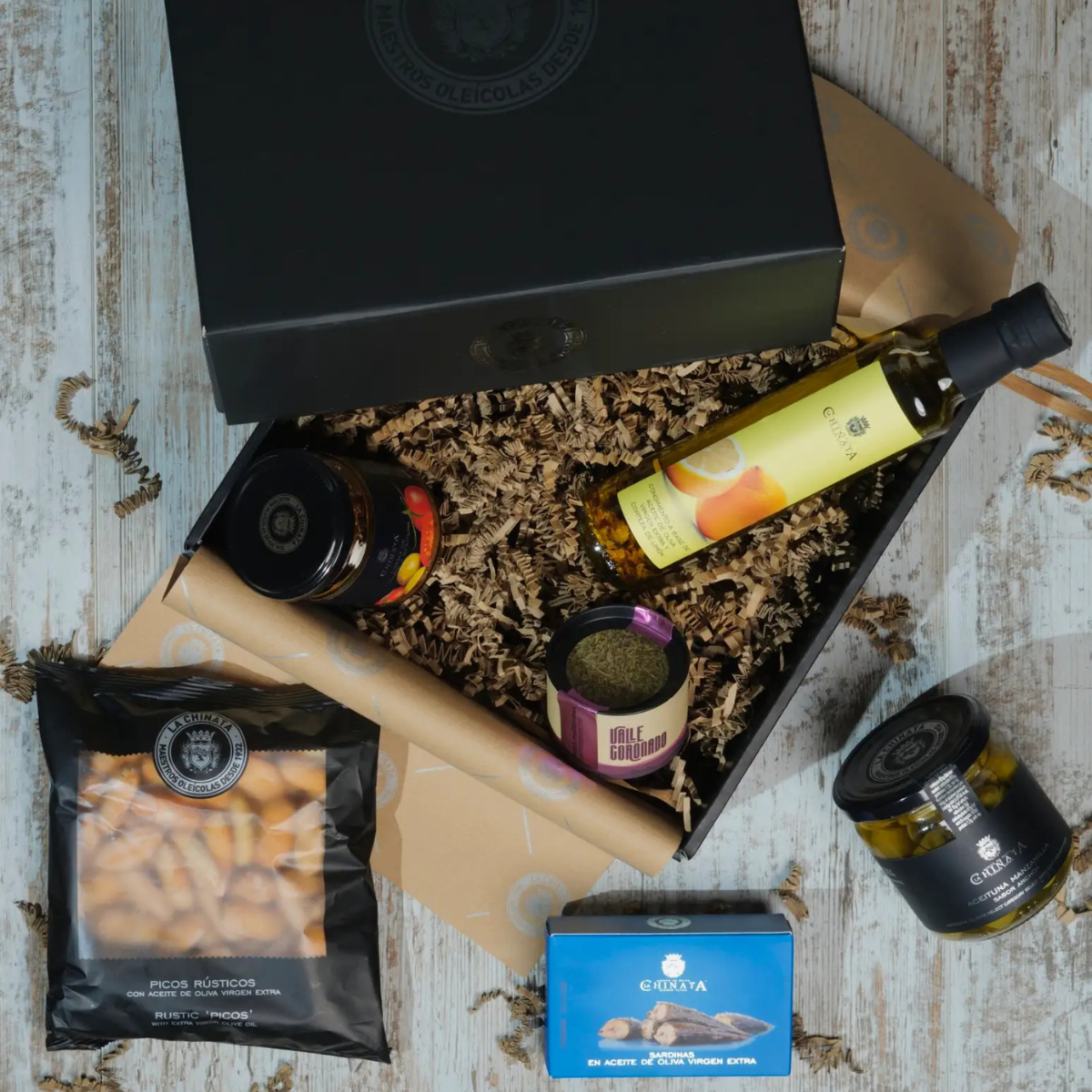Coffret cadeau méditerranéen de La Chinata