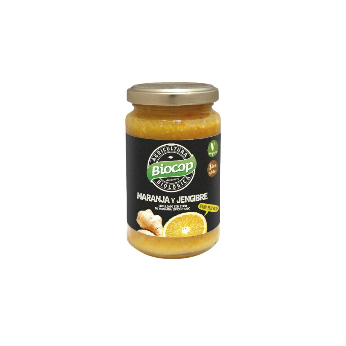 Pack 2 x Compota de Naranja y Jengibre BIO Biocop, 265 g