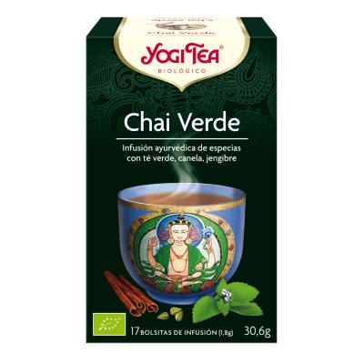 Thé vert bio Yogi Tea, 17 sachets