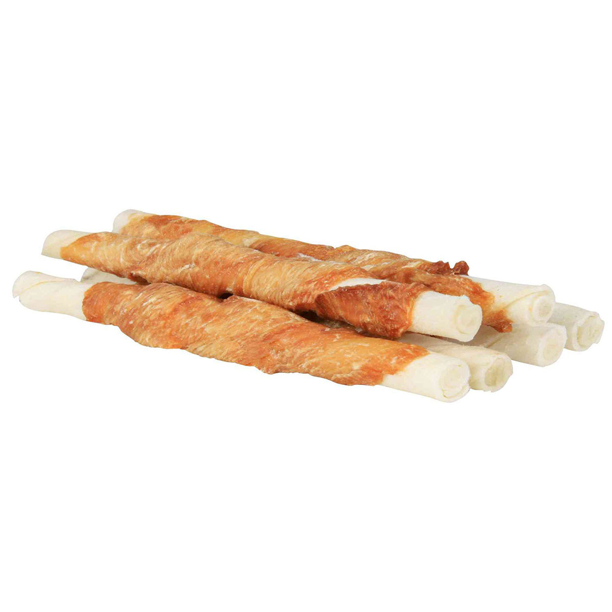 6 roladek z kurczakiem Denta Fun Trixie, 12 cm, 70 g