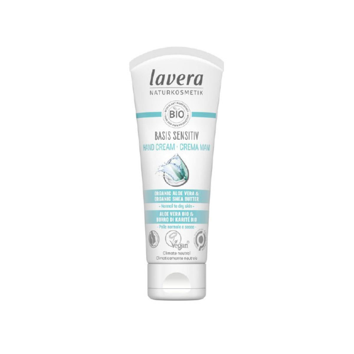 Crème mains Basis Sensitiv, Lavera 75 ml