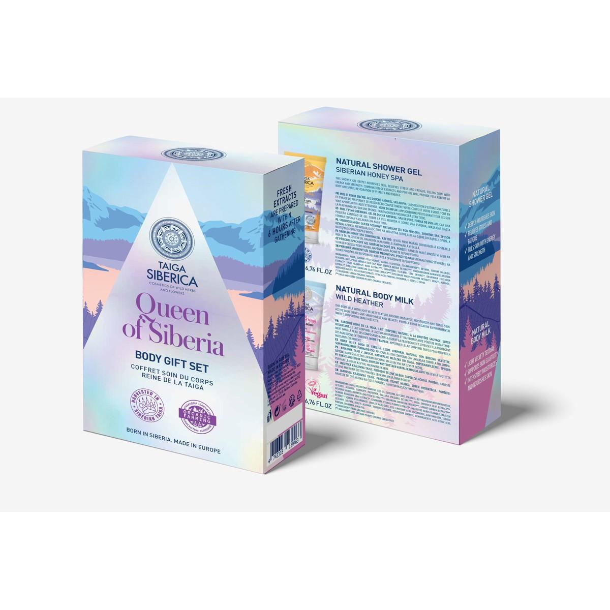 Geschenkset für den Körper Reina de la Taiga von Natura Siberica