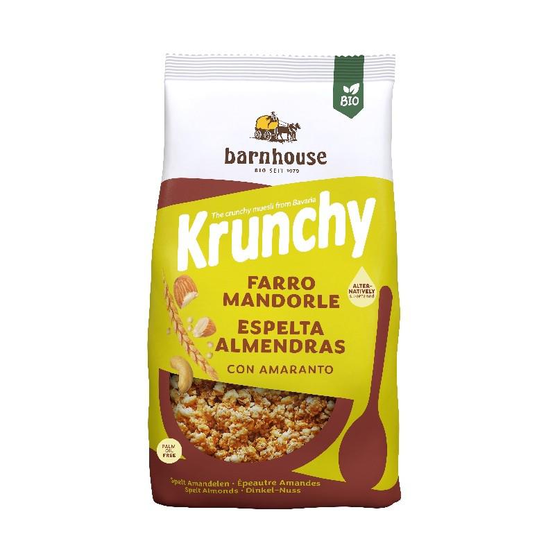 Barnhouse Organic Amaranth, Spelt and Almond Krunchy Muesli, 375 g