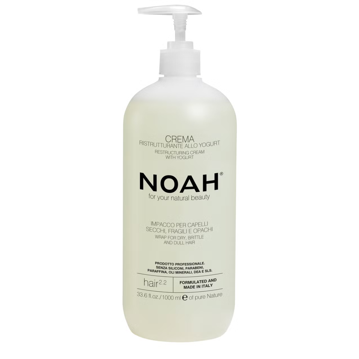 Herstructurerende crème met yoghurt Noah 1 l