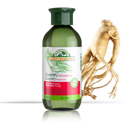 Szampon rewitalizujący z żeń-szeniem i granatem Corpore Sano 300 ml
