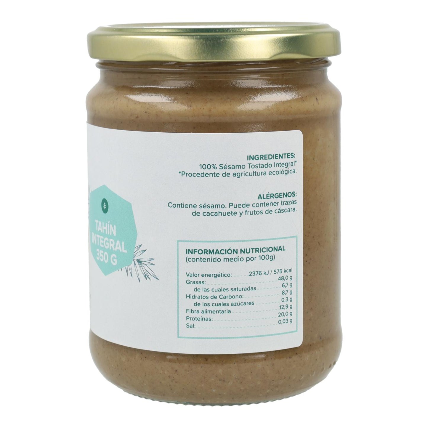 Pełnoziarniste tahini ECO Planeta Huerto