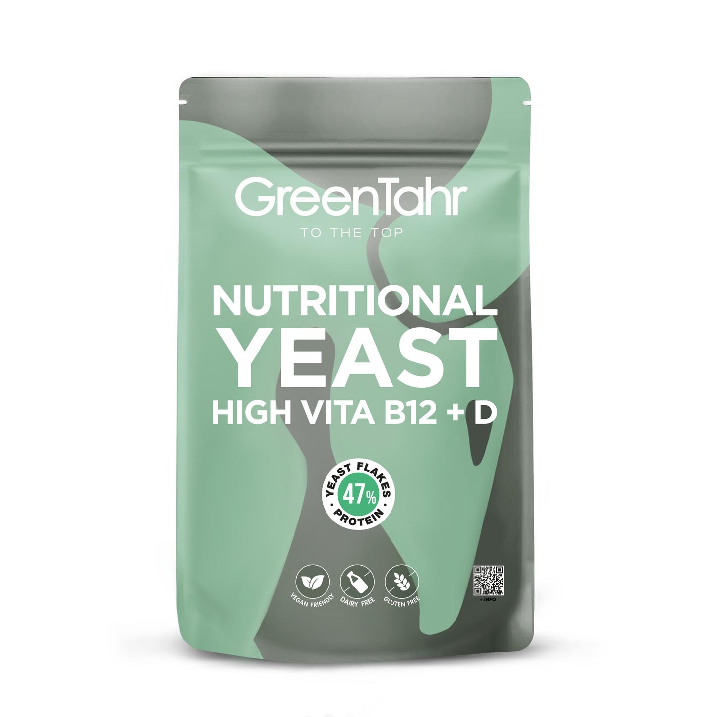 Näringsjäst High Vita B12 + D flingor: (500 g) XXL-förpackning