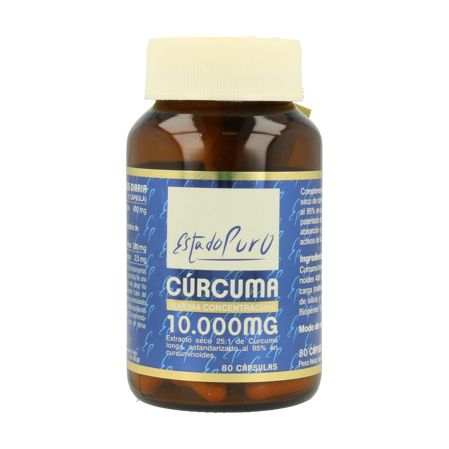 Pakket 3x Pure Kurkuma Tongil Voordelige verpakking 80 capsules
