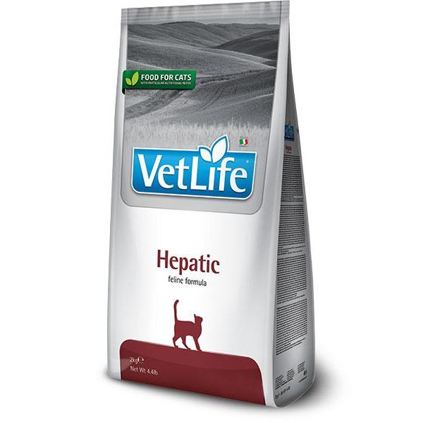 Vet Life Formuła dla kotów Hepatic Karma weterynaryjna dla kotów Farmina 2 kg