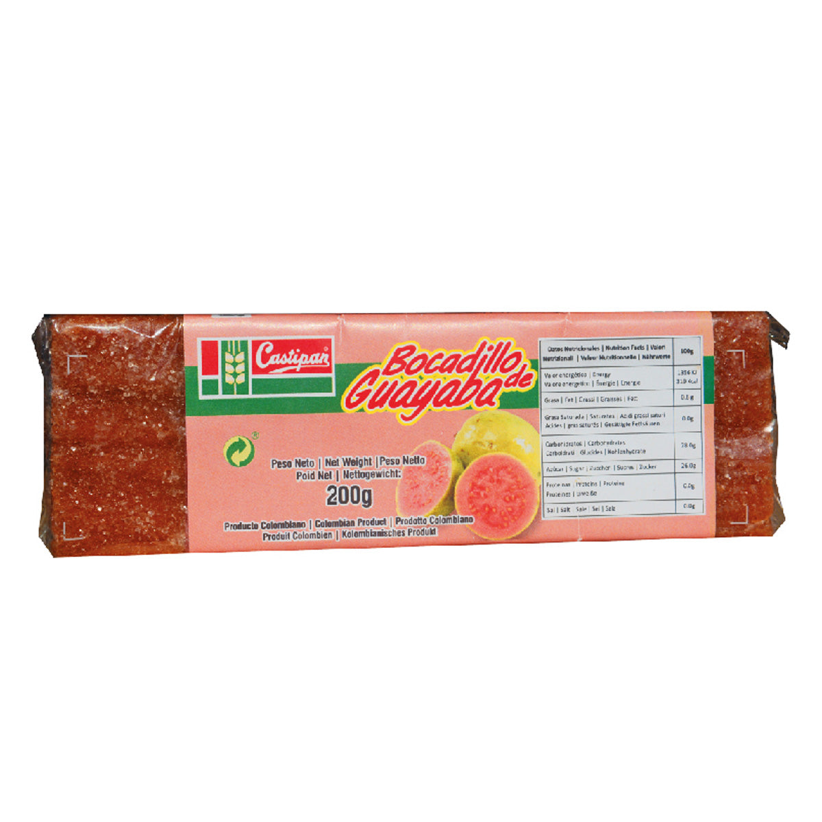 Guavakakor Castipan 200 g