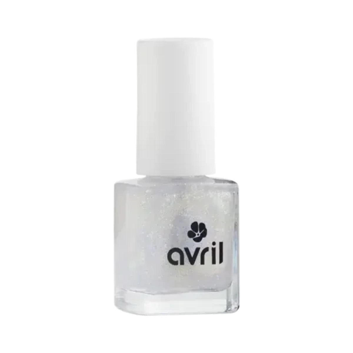 Goldfarbener Nagellack mit Glitzer, Avril, 7 ml