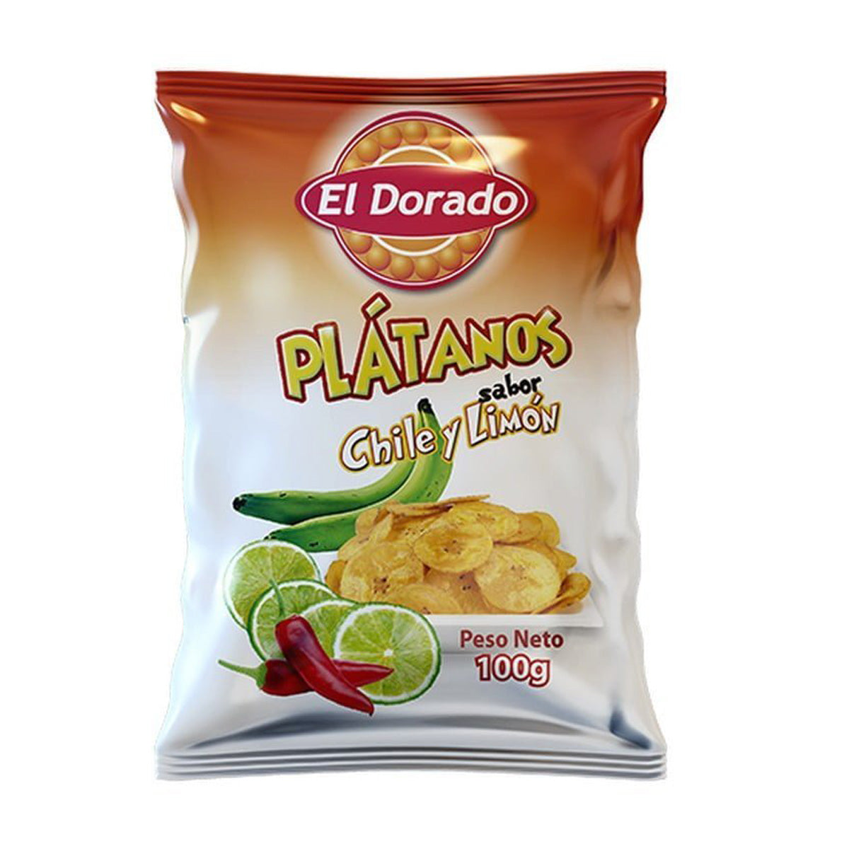 Bananenchips Chile Limon El Dorado 100 g