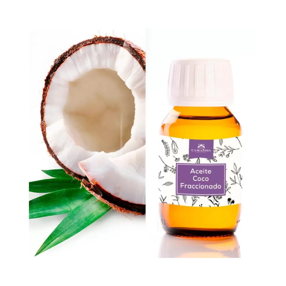 Olej kokosowy frakcjonowany (trójgliceryd kaprylowy), 100 ml. Camassia