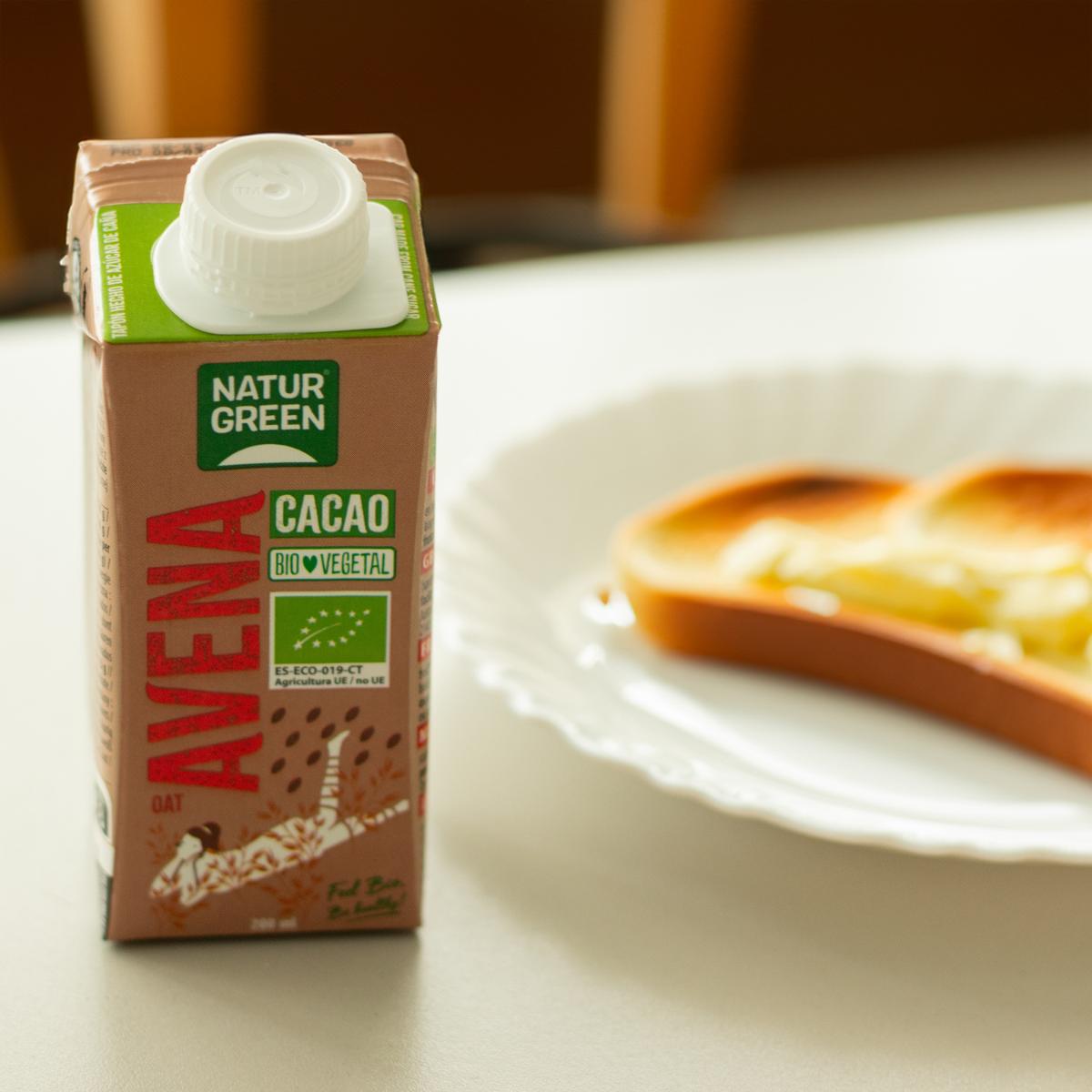 Bevanda all'avena e cacao NaturGreen 200 ml