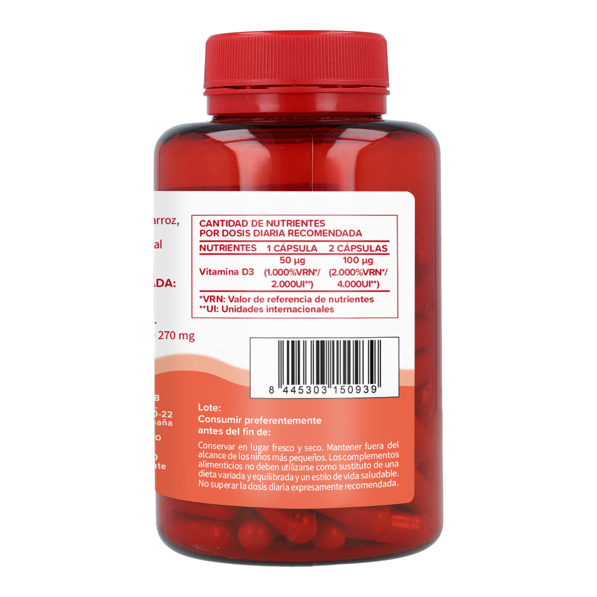 Vitamina D3 2000 U.I Planeta Huerto 120 capsule vegetali