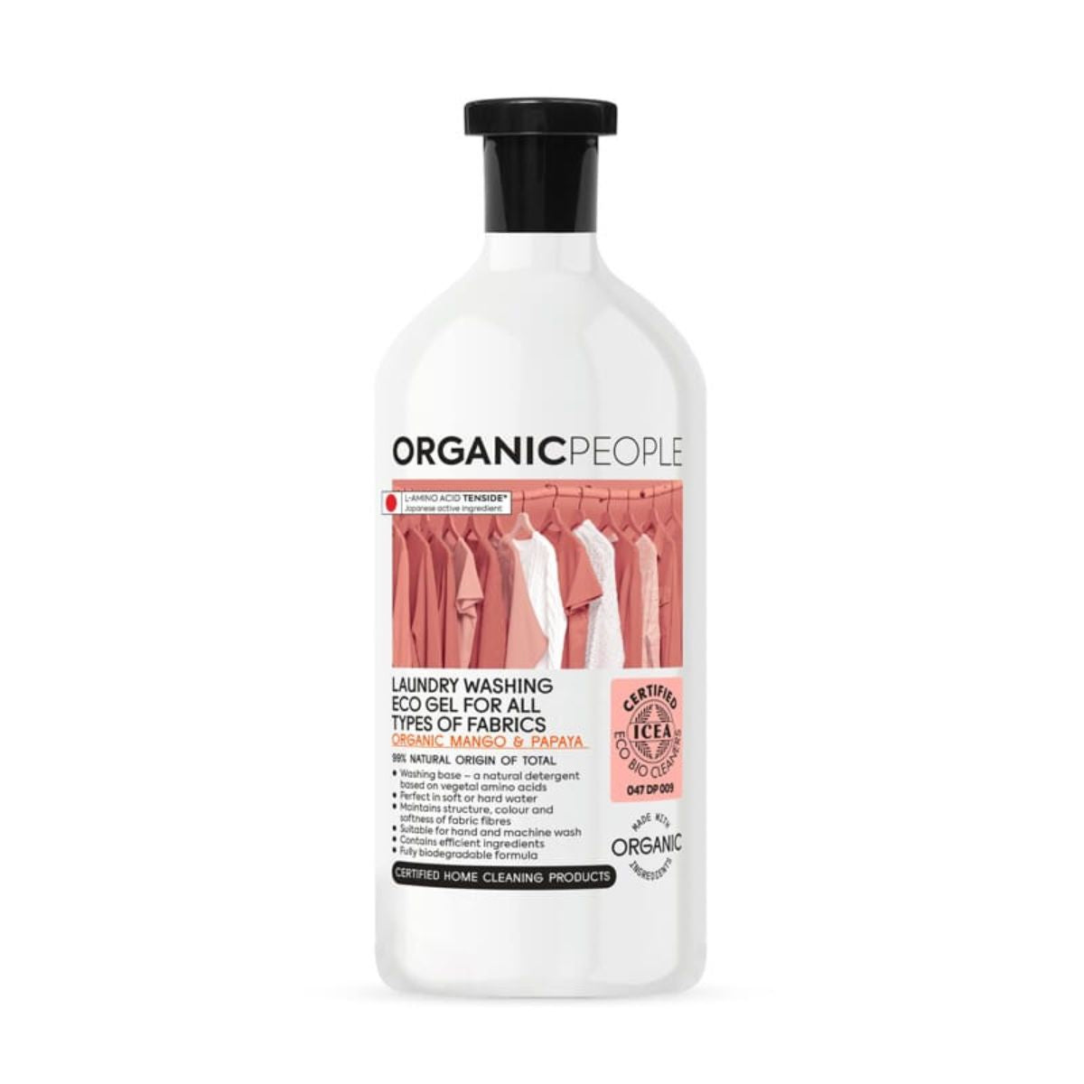 Organic People Organic Mango and Papaya Liquid Detergent, 1000 ml