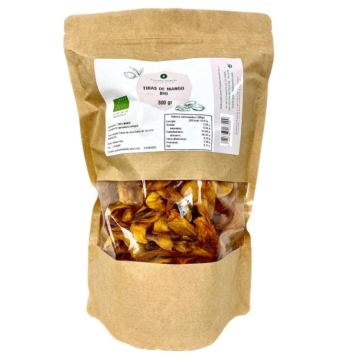 Osötade mangostrimlor ECO Planeta Huerto 800 g