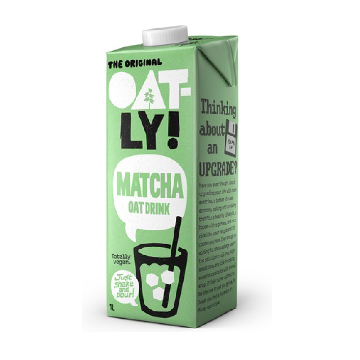 Napój owsiany i herbata matcha Oatly 1 l