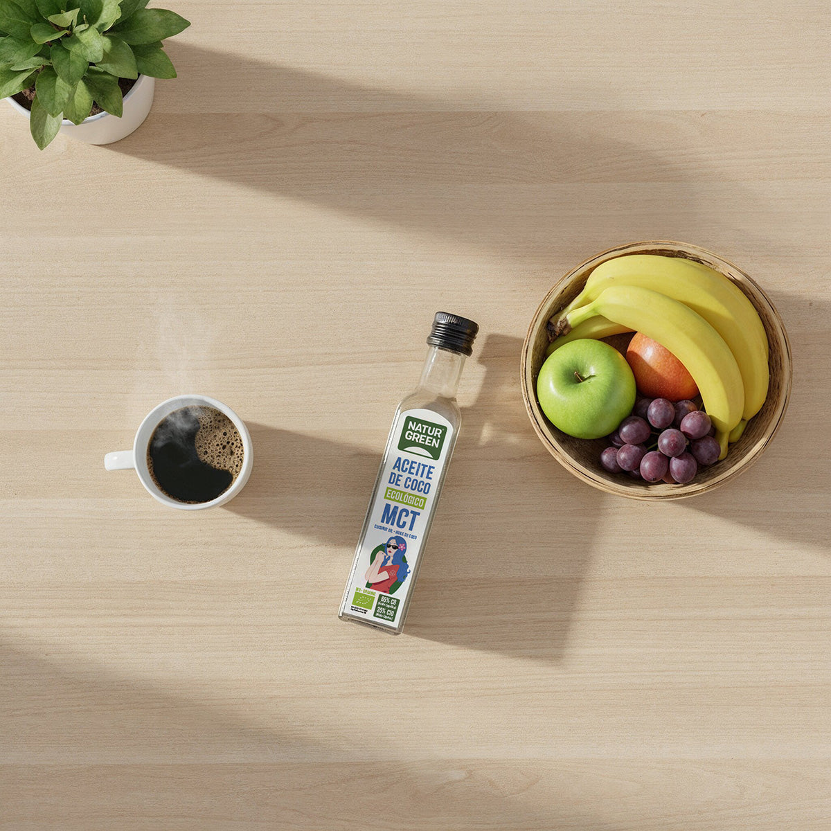Olej kokosowy MCT Bio NaturGreen 250 ml