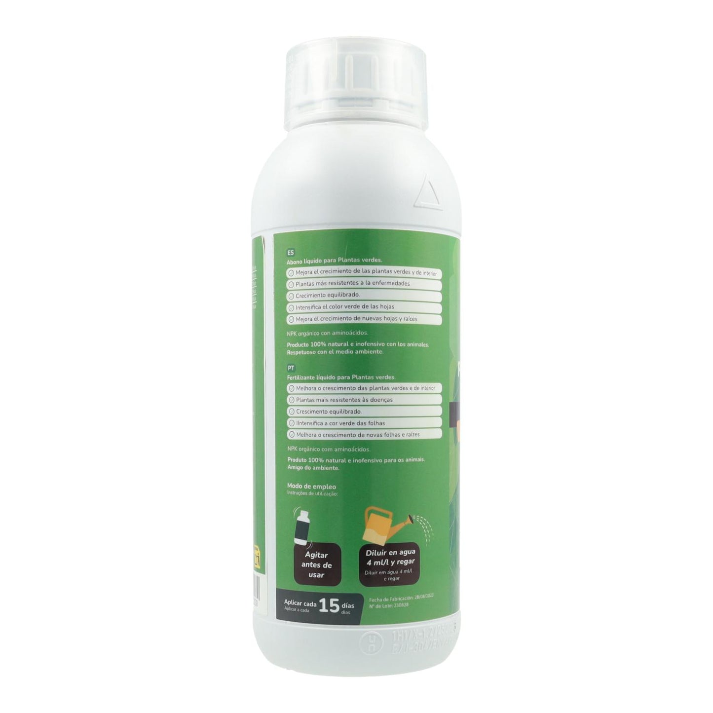 Engrais liquide pour plantes vertes Planeta Huerto 1 l