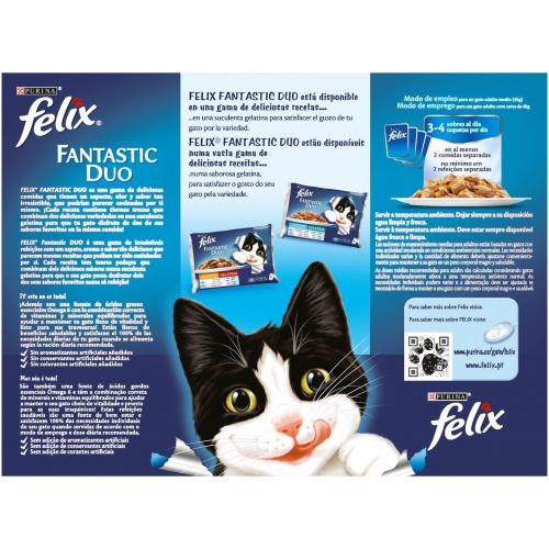 FELIX Duo Festín de Sabores in gelatina 12 x 85 g