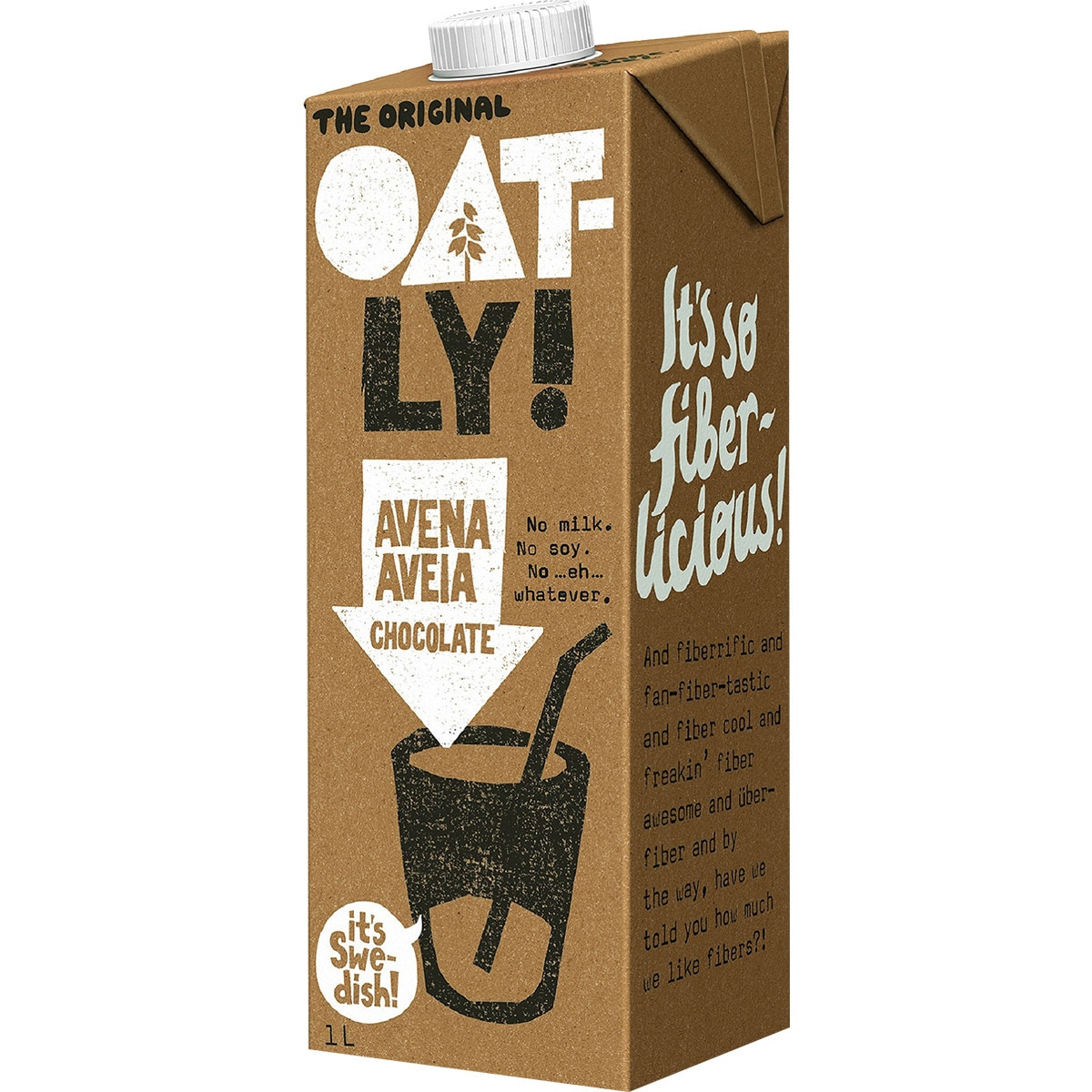 Boisson au chocolat et à l'avoine Oatly 1 L
