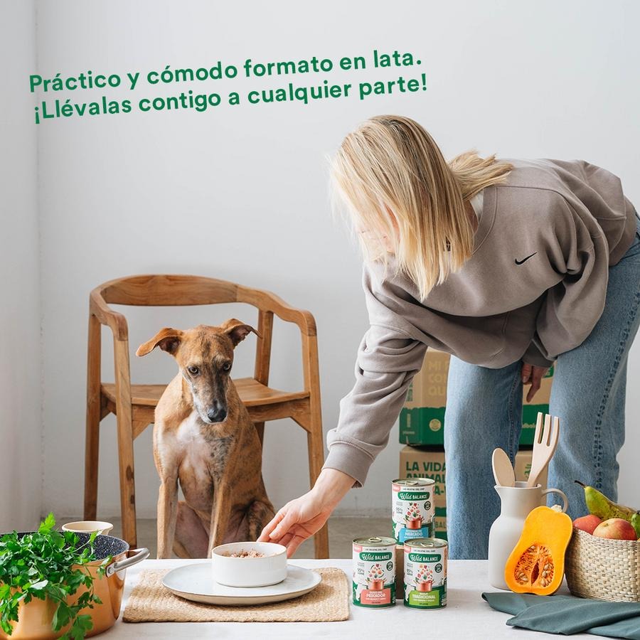 Opakowanie 6 sztuk tradycyjnego ragout z wołowiny i kurczaka dla psów Wild Balance 400 g