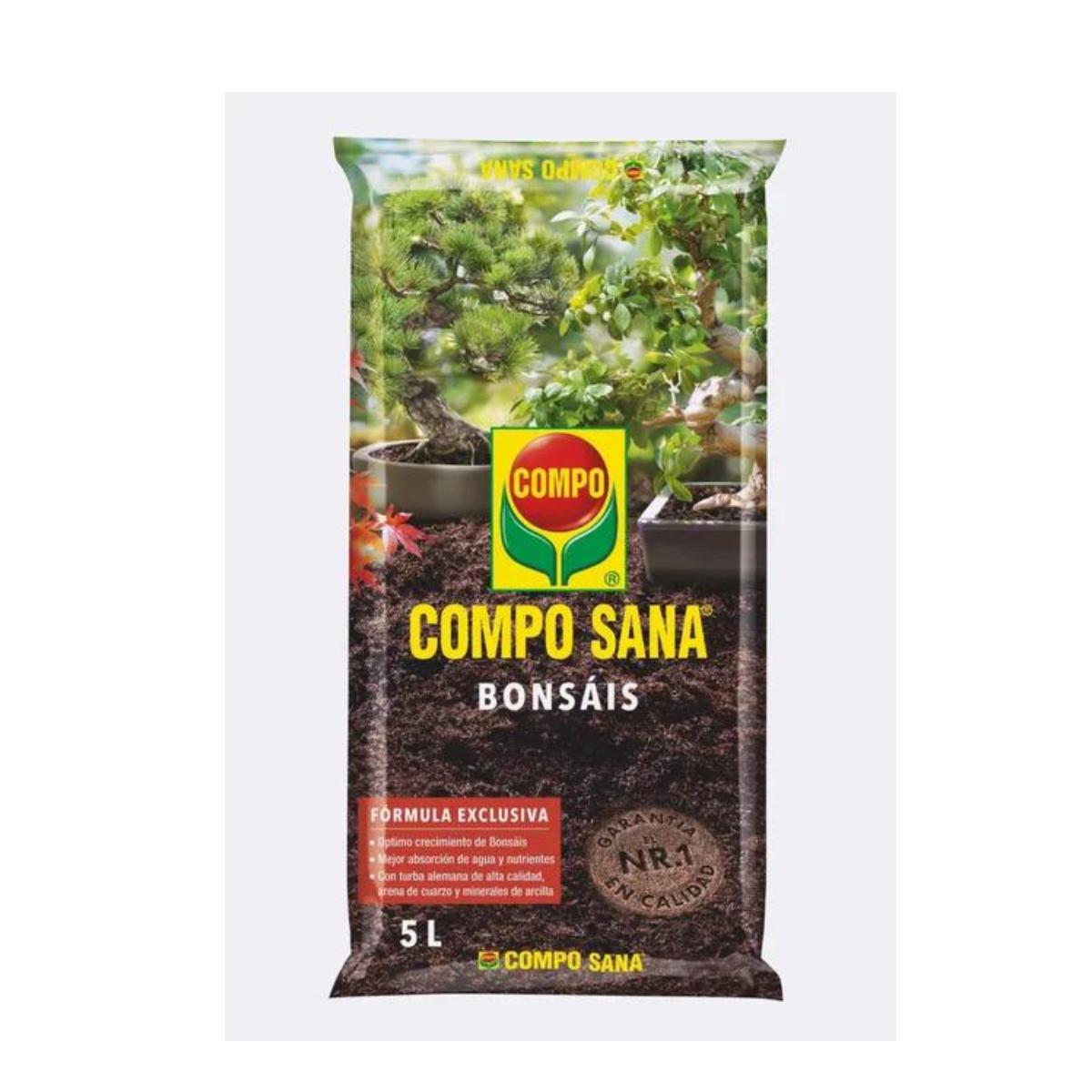 Compo Sana Substrat pour bonsaïs 5 L