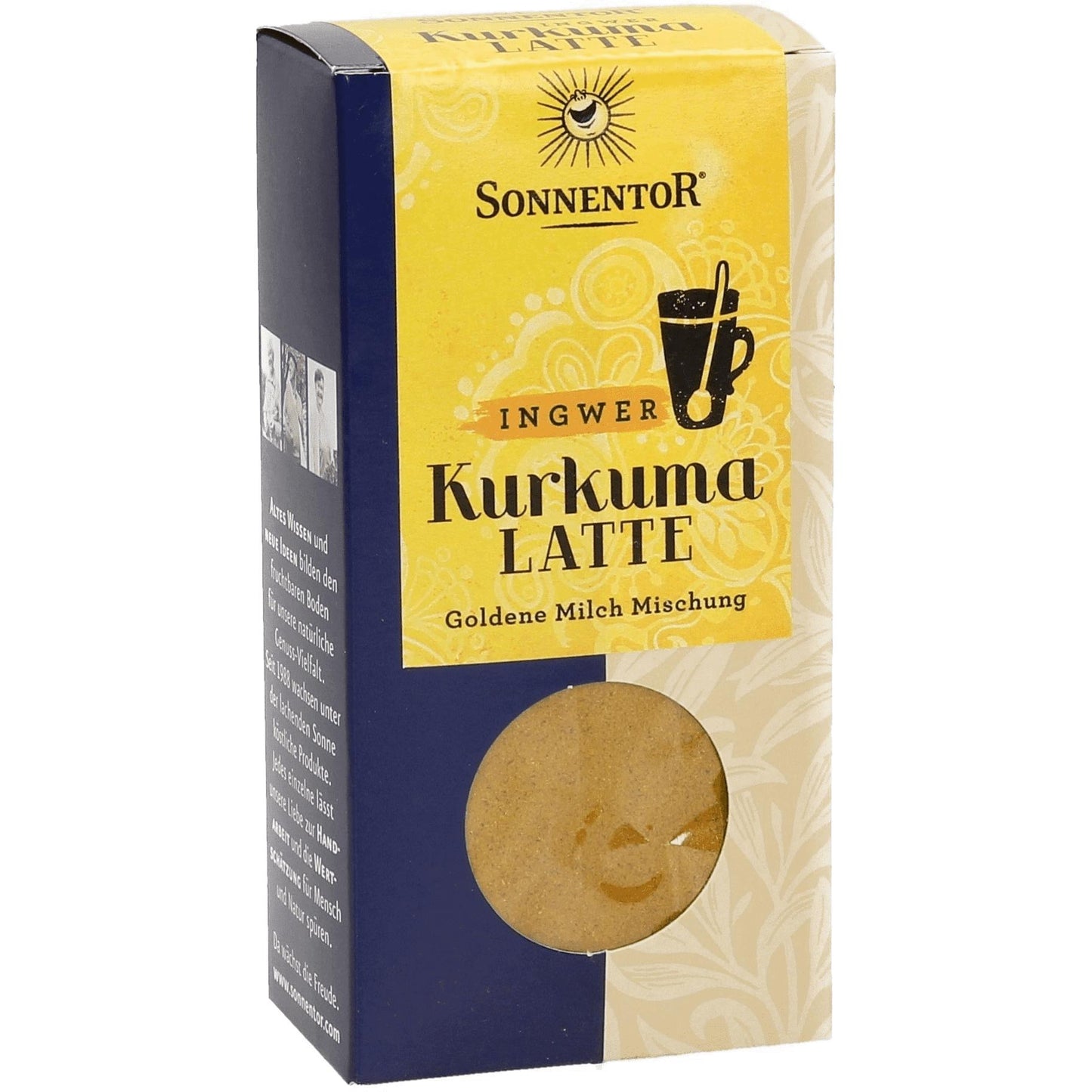 Kurkuma latte ginger złote mleko BIO 60 g Sonnentor