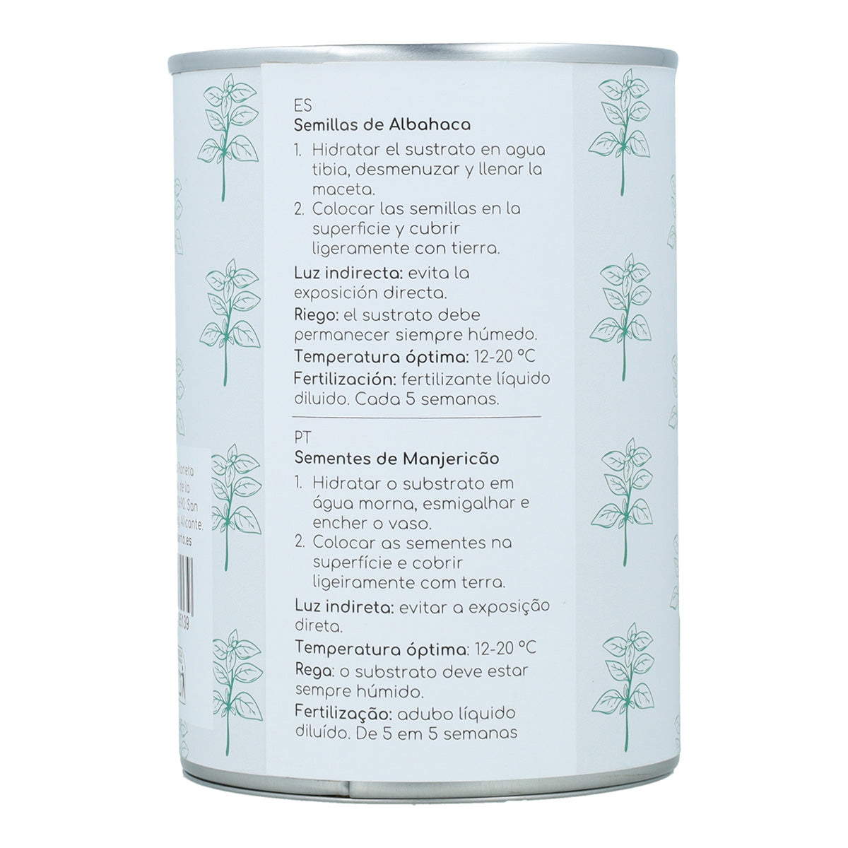 Kit per la coltivazione del basilico aromatico Planeta Huerto