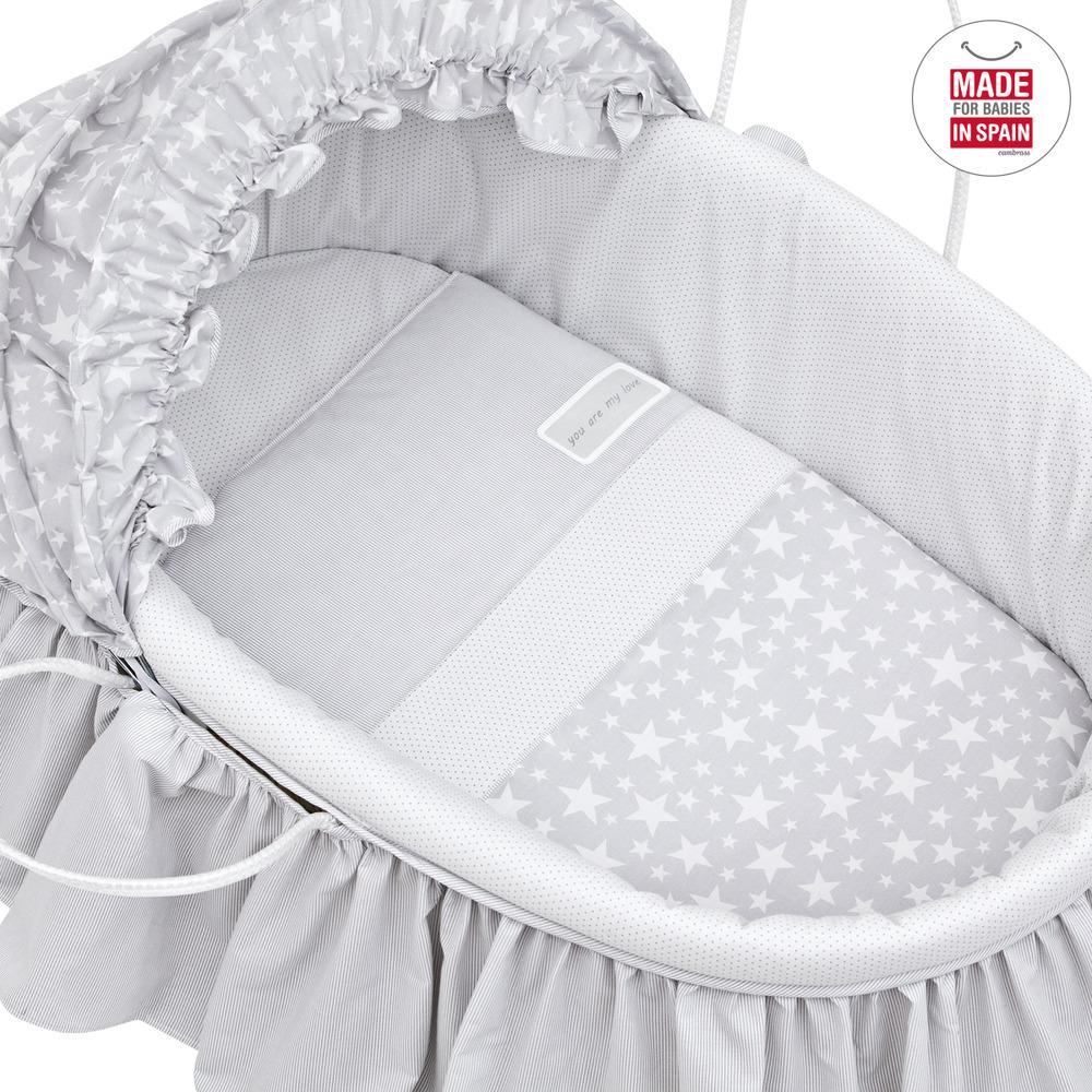 Babykorg med huva BE i olika färger Beige