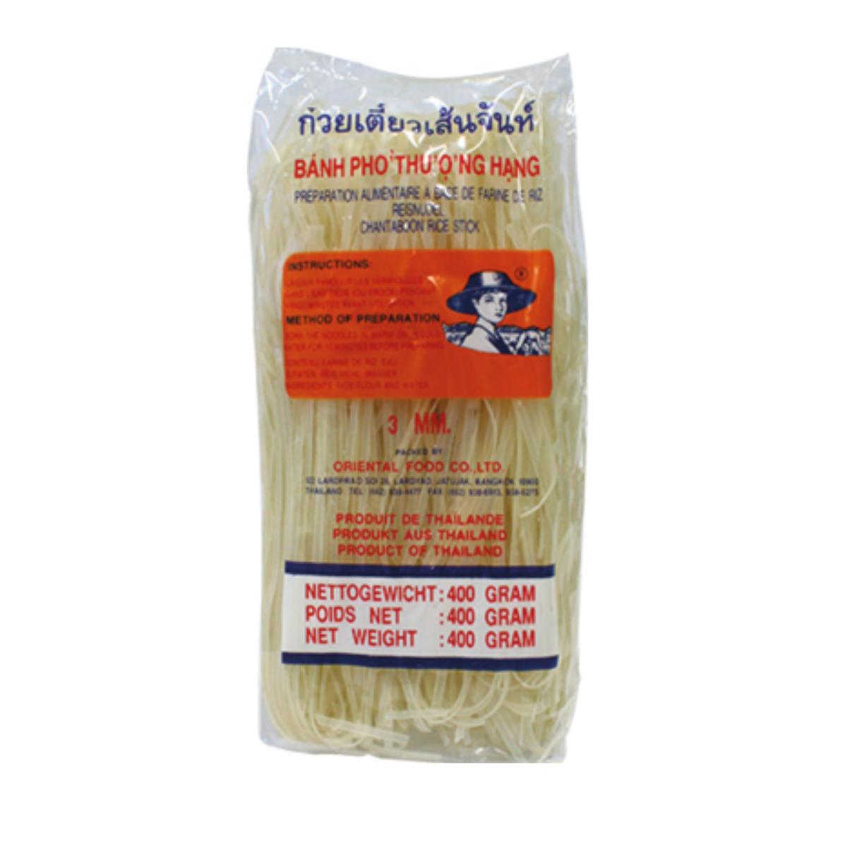 Nouilles de riz pliées Farmer, 3 mm, 400 g