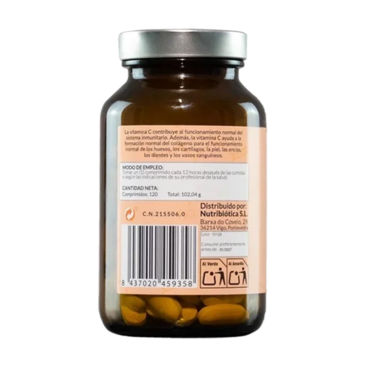 Vitamin C, Kiroot, 120 tablets