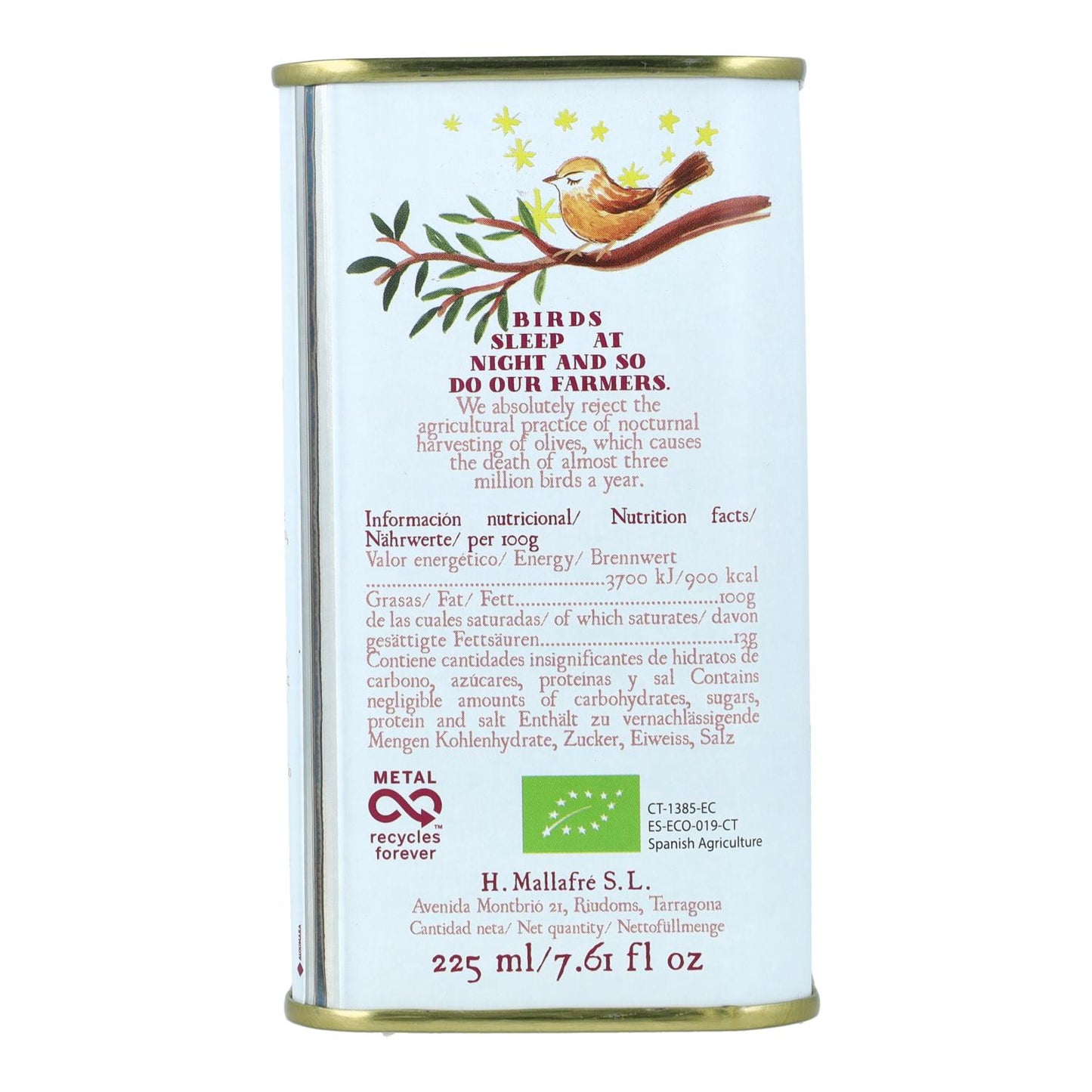 Huile d'olive et ail Eco Azada 225 ml