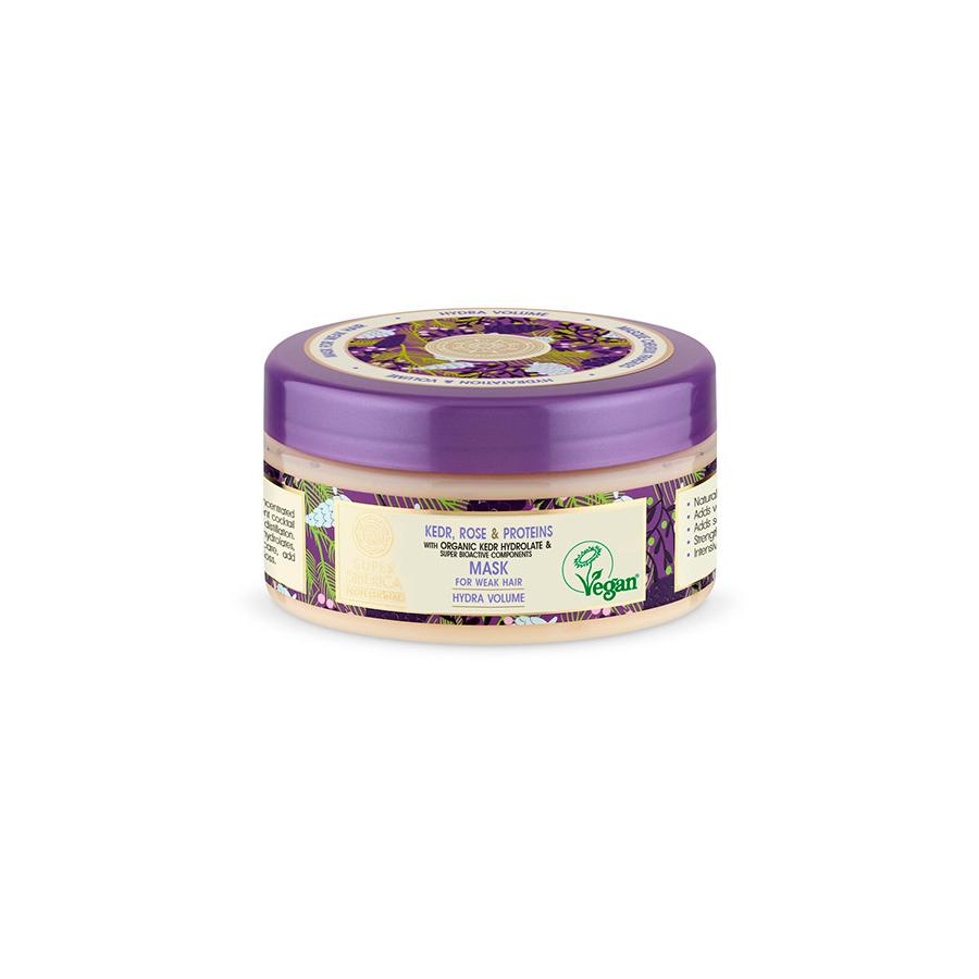 Natura Siberica Pine, Rose and Protein Hair Mask for Weak Hair, 400 ml