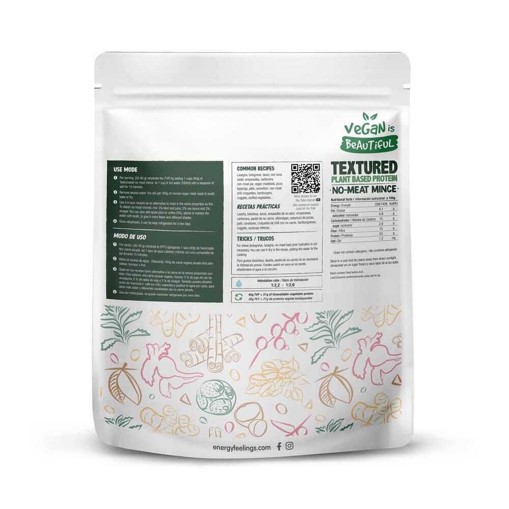 Getextureerde plantaardige proteïne (PVT) - Type biologisch gehakt 400 g
