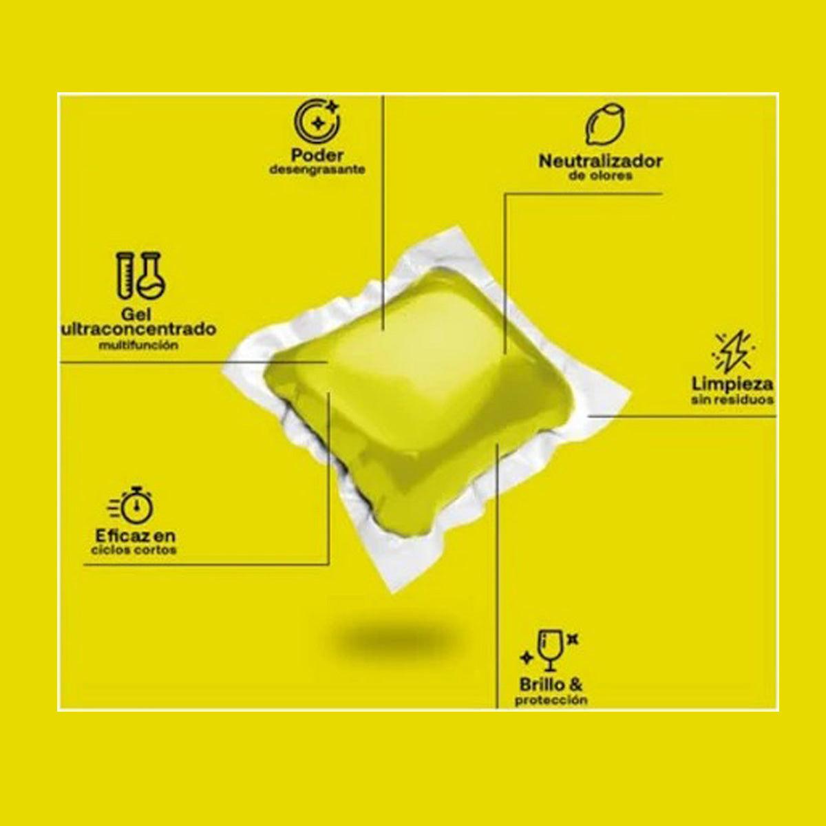 Żel do mycia naczyń Eco FLOPP 110 kapsułek