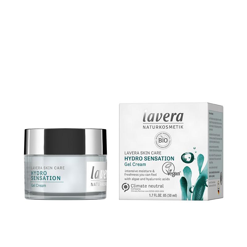 Hydro Sensation Gelcreme mit Algen und Hyaluronsäure von Lavera 50 ml