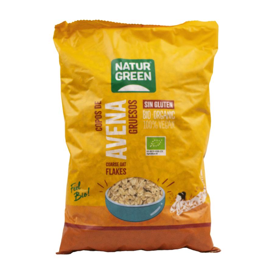 NaturGreen Organic Gluten-Free Thick Oat Flakes 1 kg