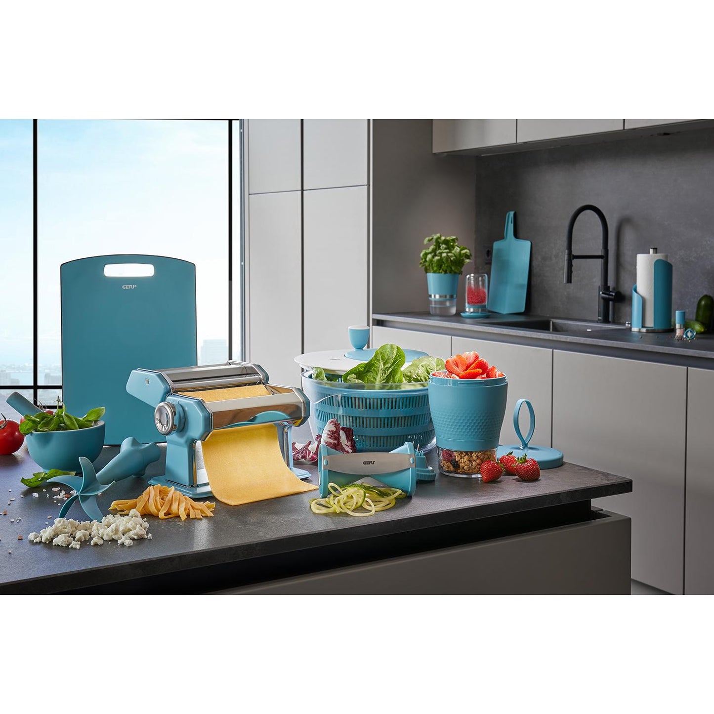 Kräutertopf BOTANICO Gefu Hellblau