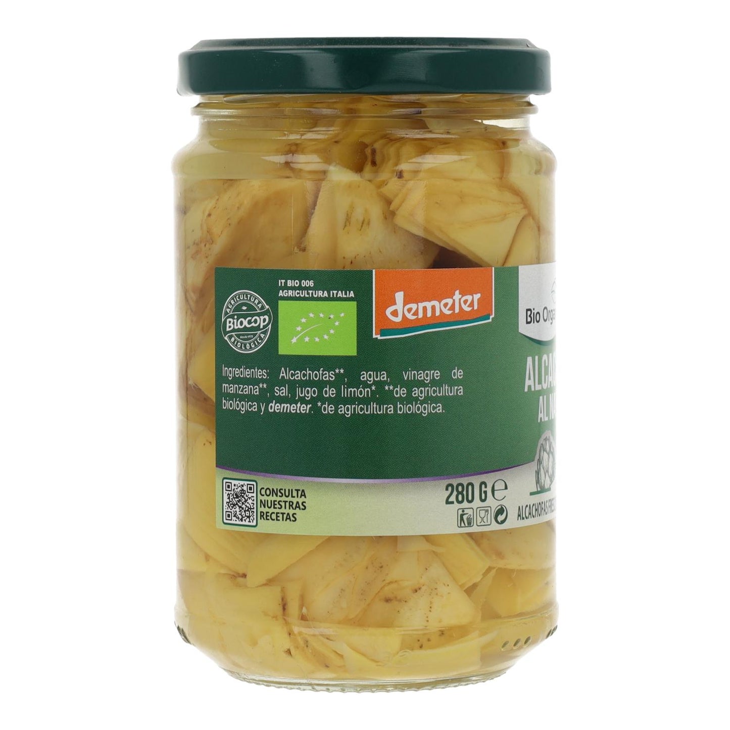 Karczochy naturalne Demeter Bio Organica Italia 280 g