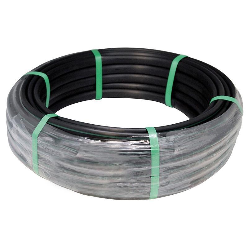 Tuyau noir avec goutteurs intégrés 16 mm Planeta Huerto 25 m