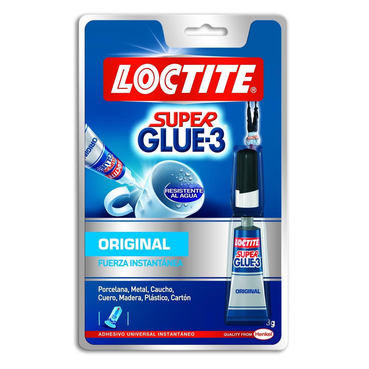 Uniwersalny klej błyskawiczny Loctite SuperGlue-3 3 g