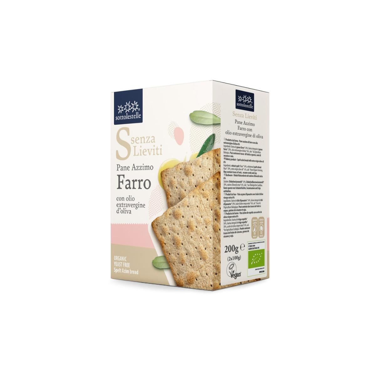 Pan ácimo trigo espelta Sotto 200g