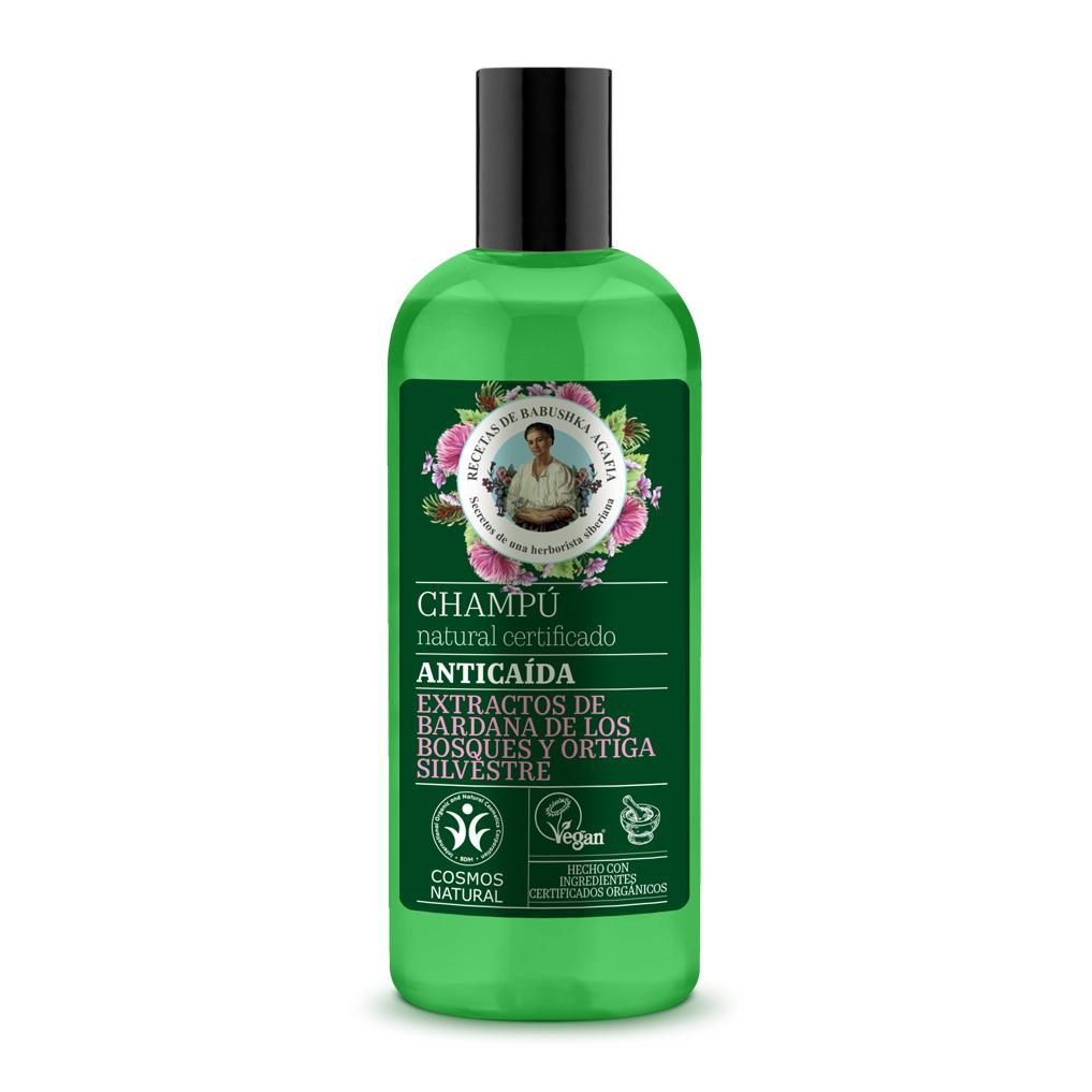 Zertifiziertes natürliches Shampoo gegen Haarausfall Agafia Natura Siberica 260 ml